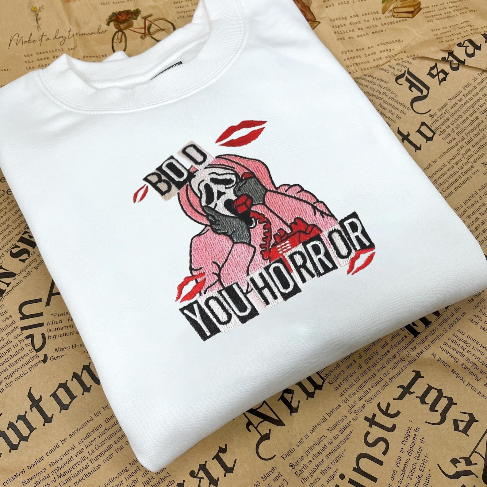 Boo You Horror (Bordado)