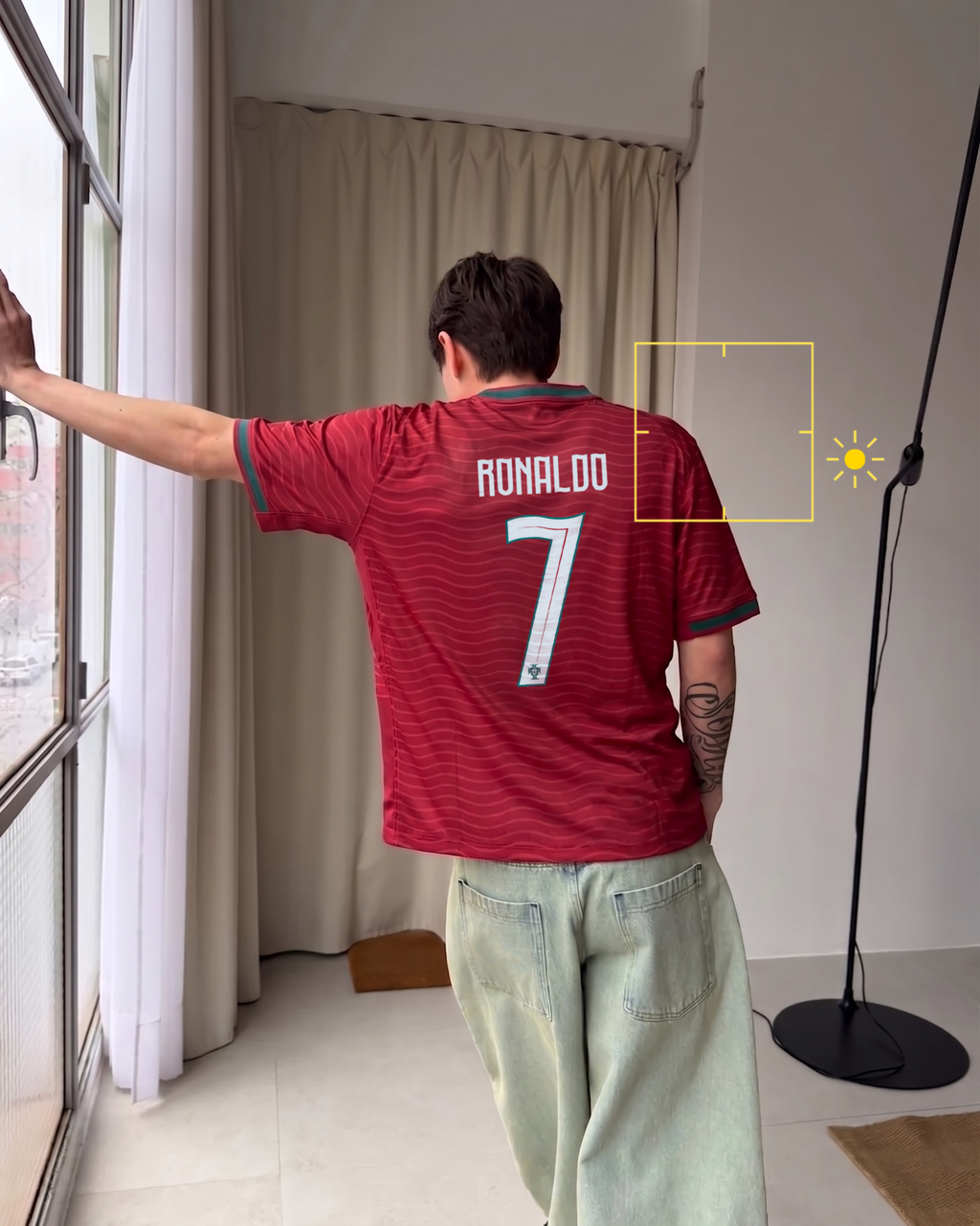 RONALDO Portugal 26 Authentic Jersey