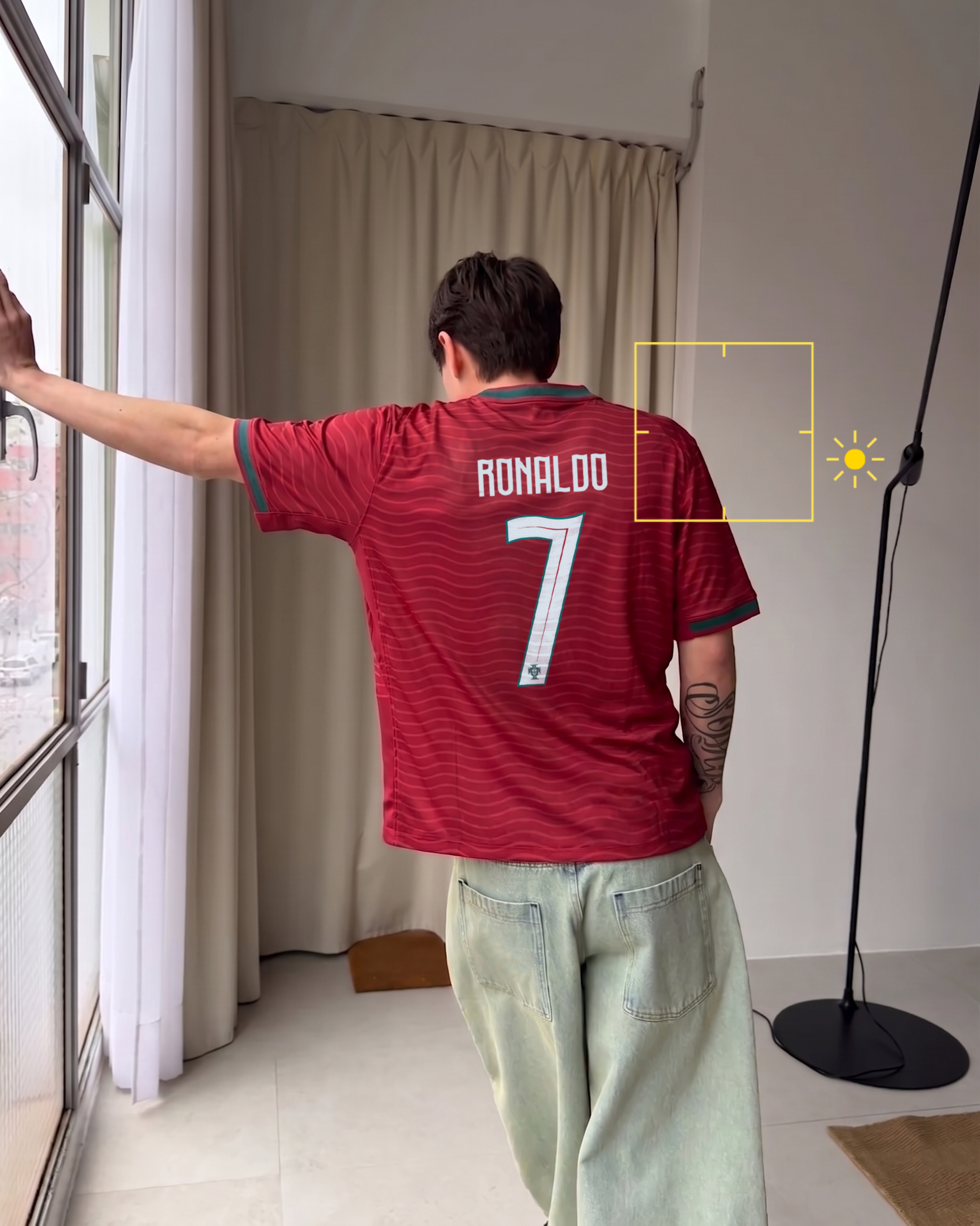 RONALDO Portugal 26 Authentic Jersey