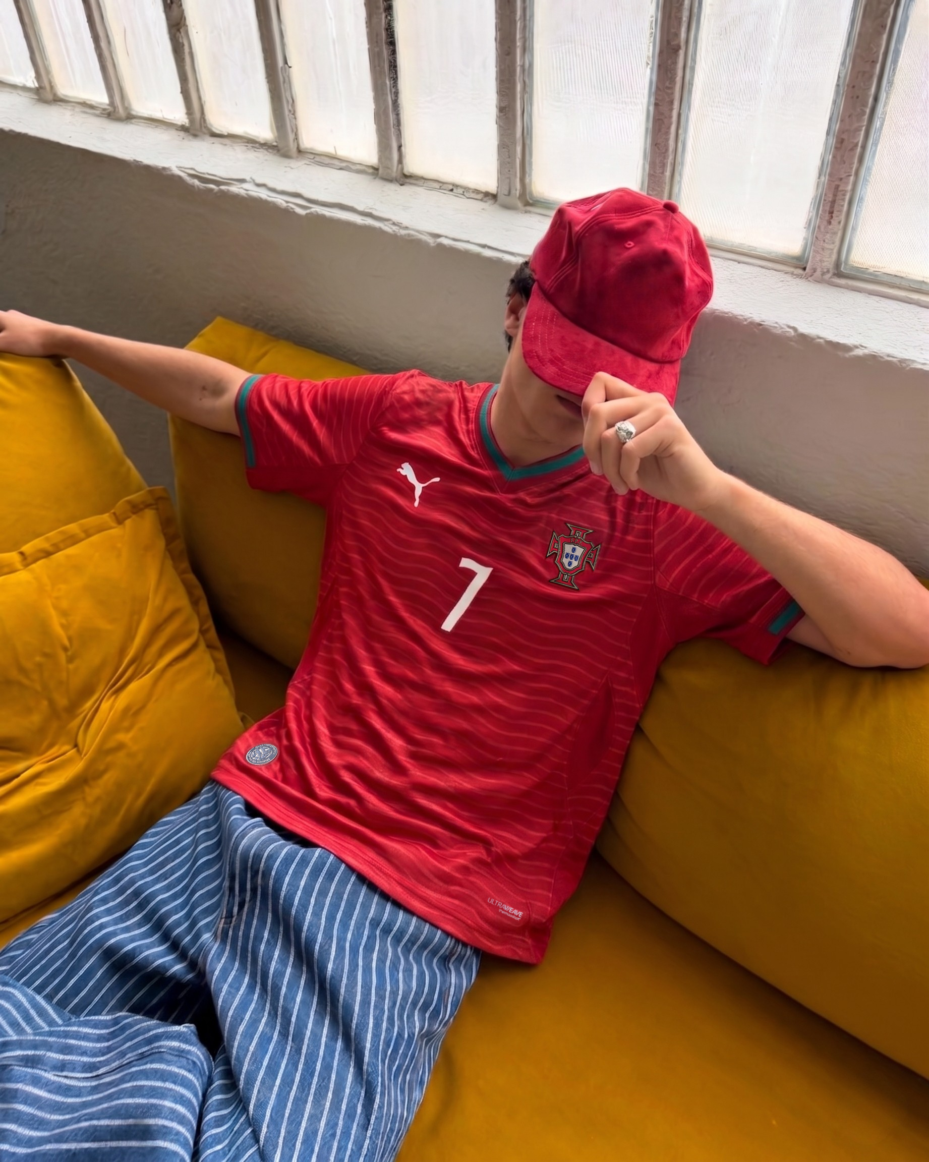 RONALDO Portugal 26 Authentic Jersey
