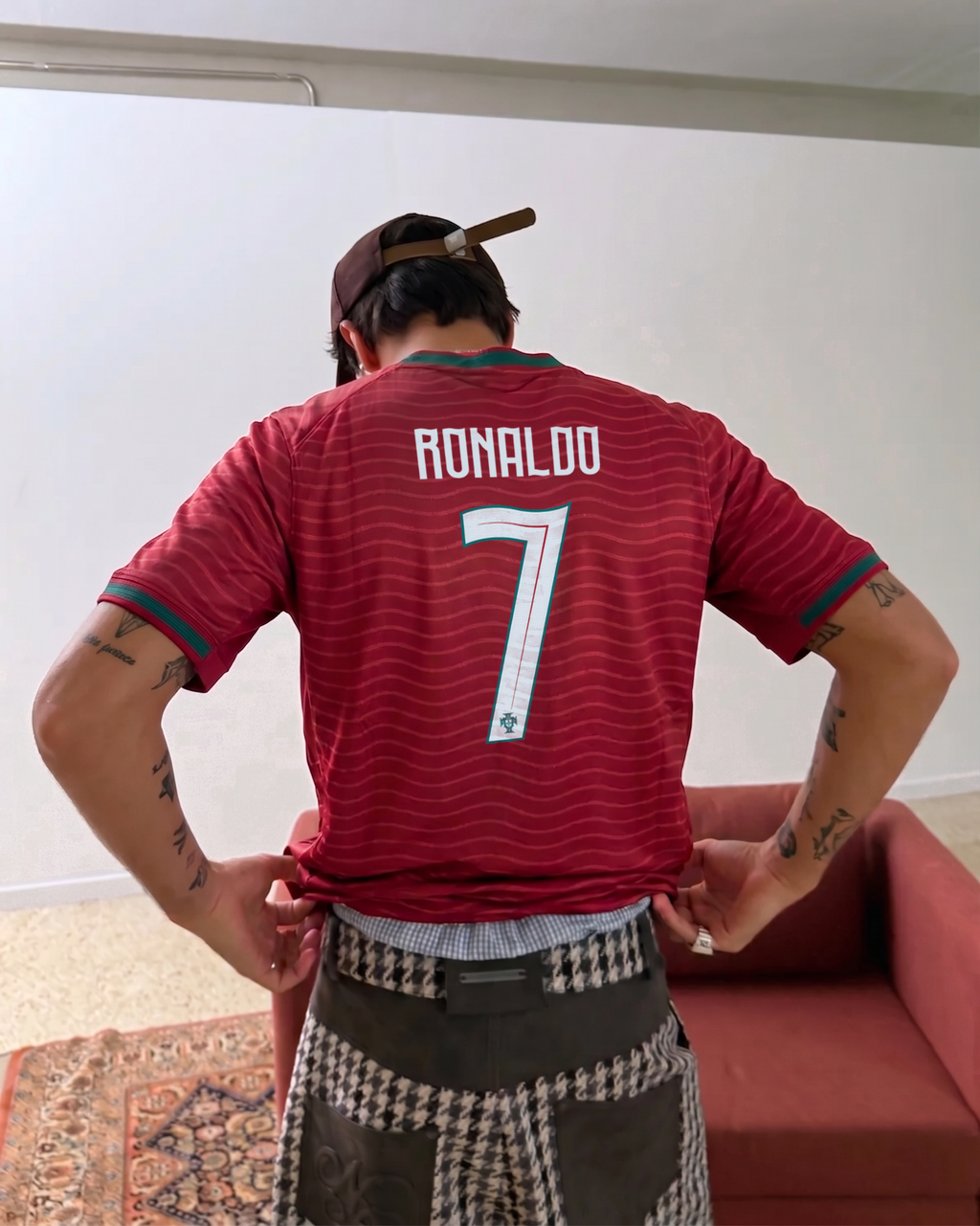 RONALDO Portugal 26 Authentic Jersey