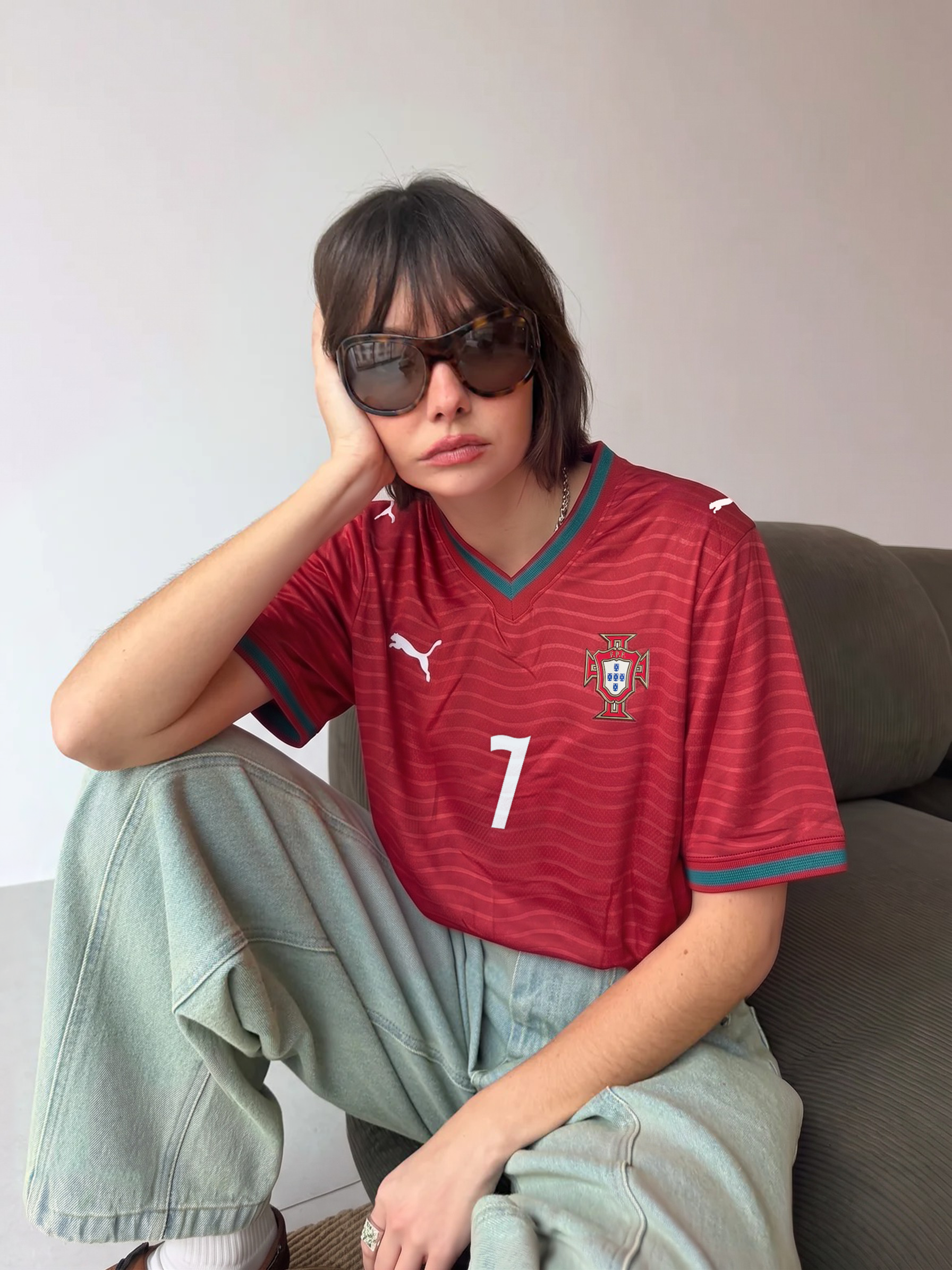RONALDO Portugal 26 Authentic Jersey