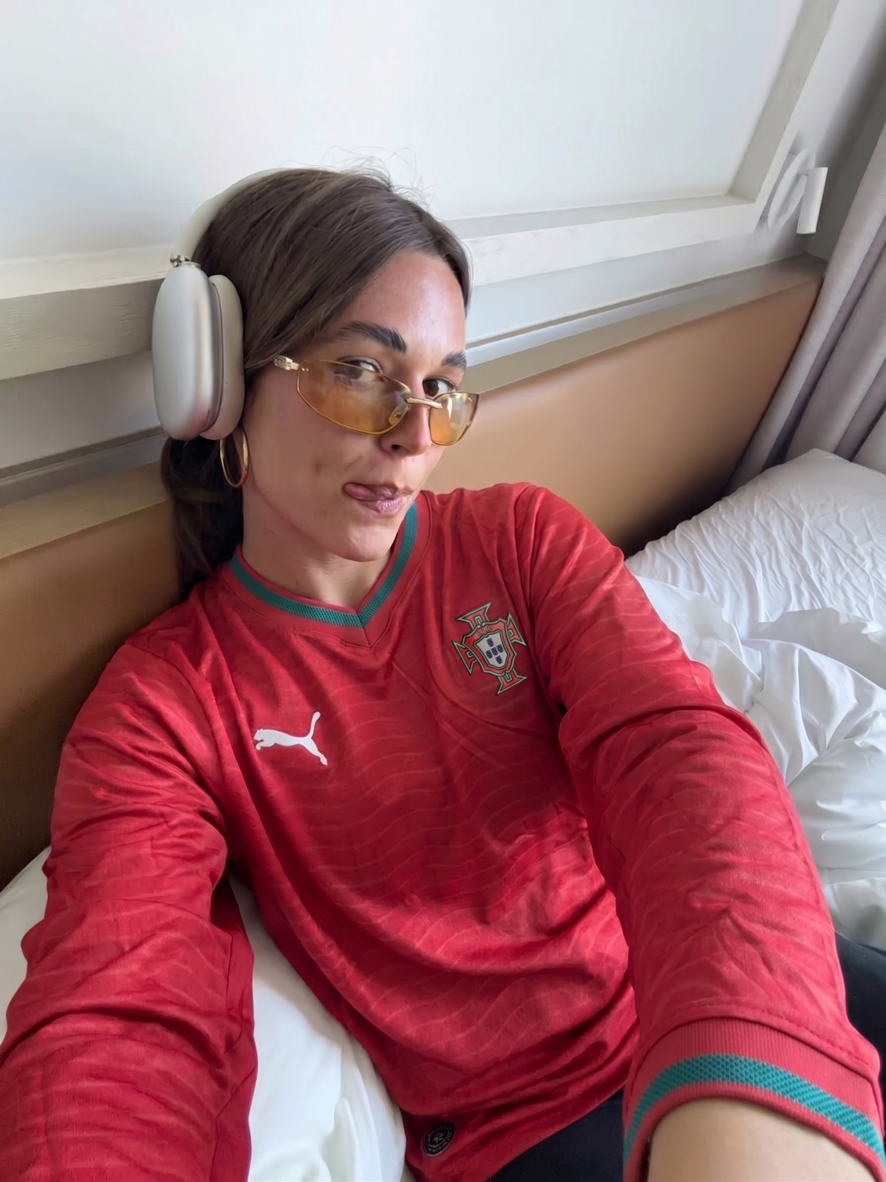 Portugal 26 Authentic Jersey Long Sleeve (No Dorsal)