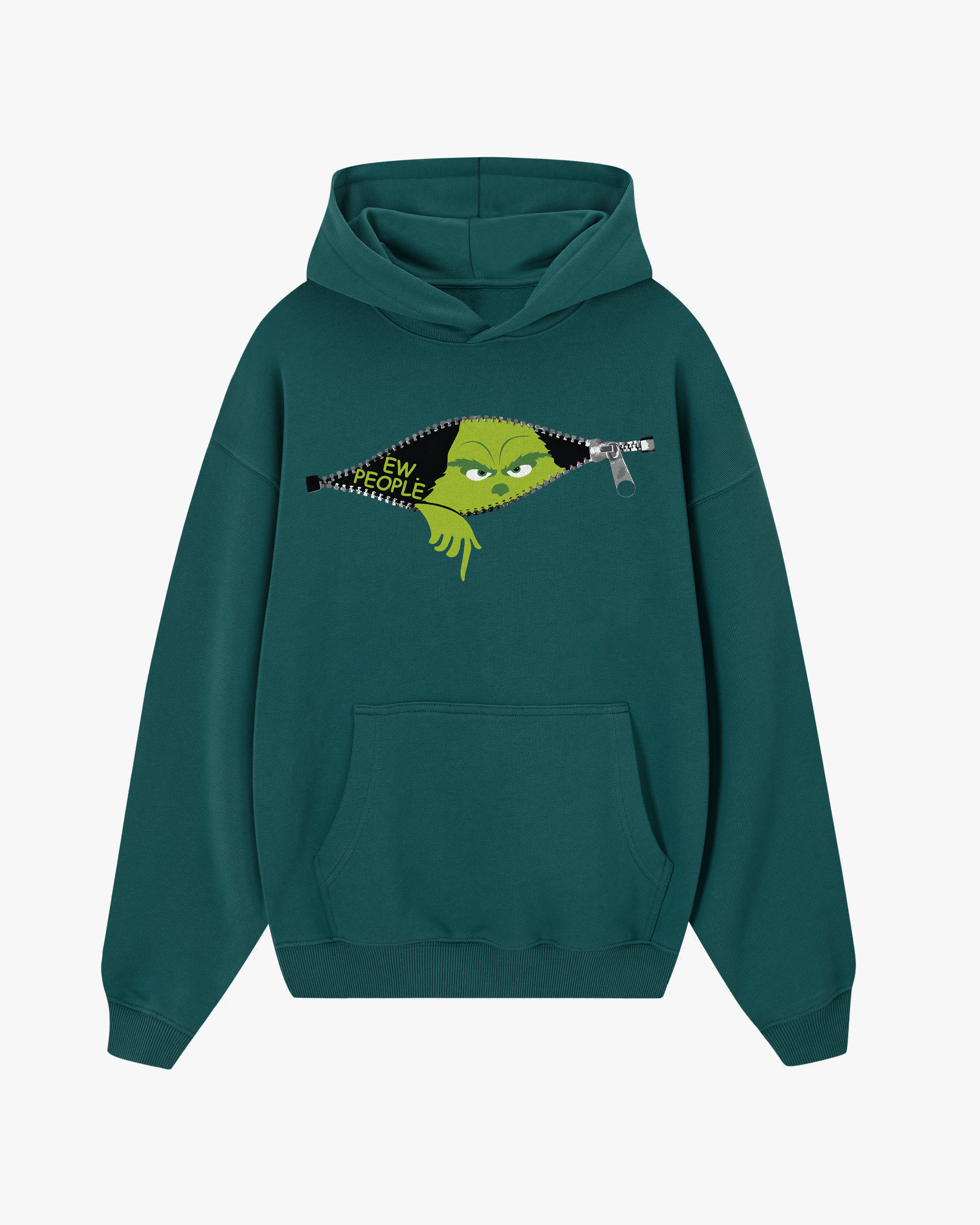 Grinch Zipper Hoodie