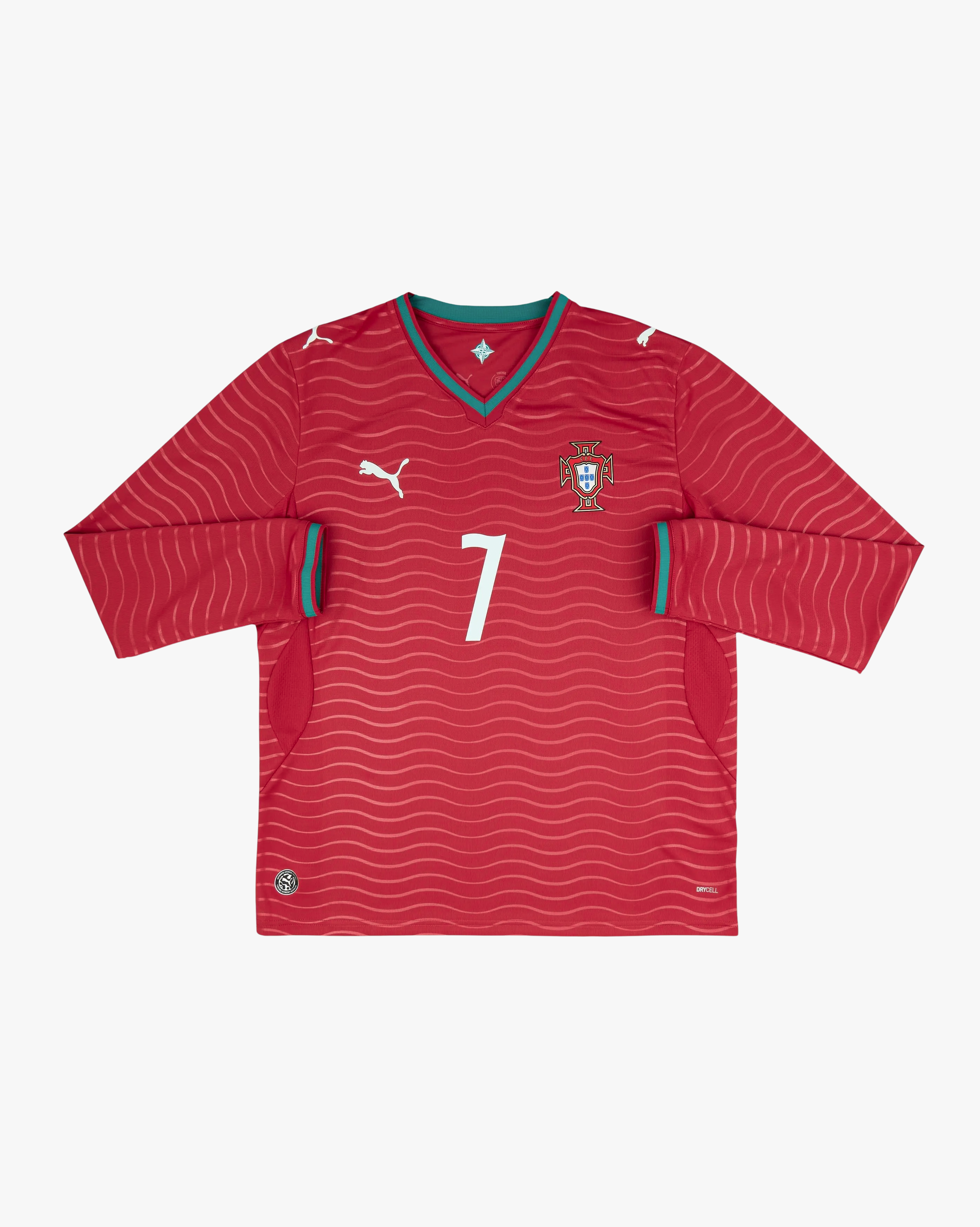 RONALDO Portugal 26 Authentic Jersey Long Sleeve