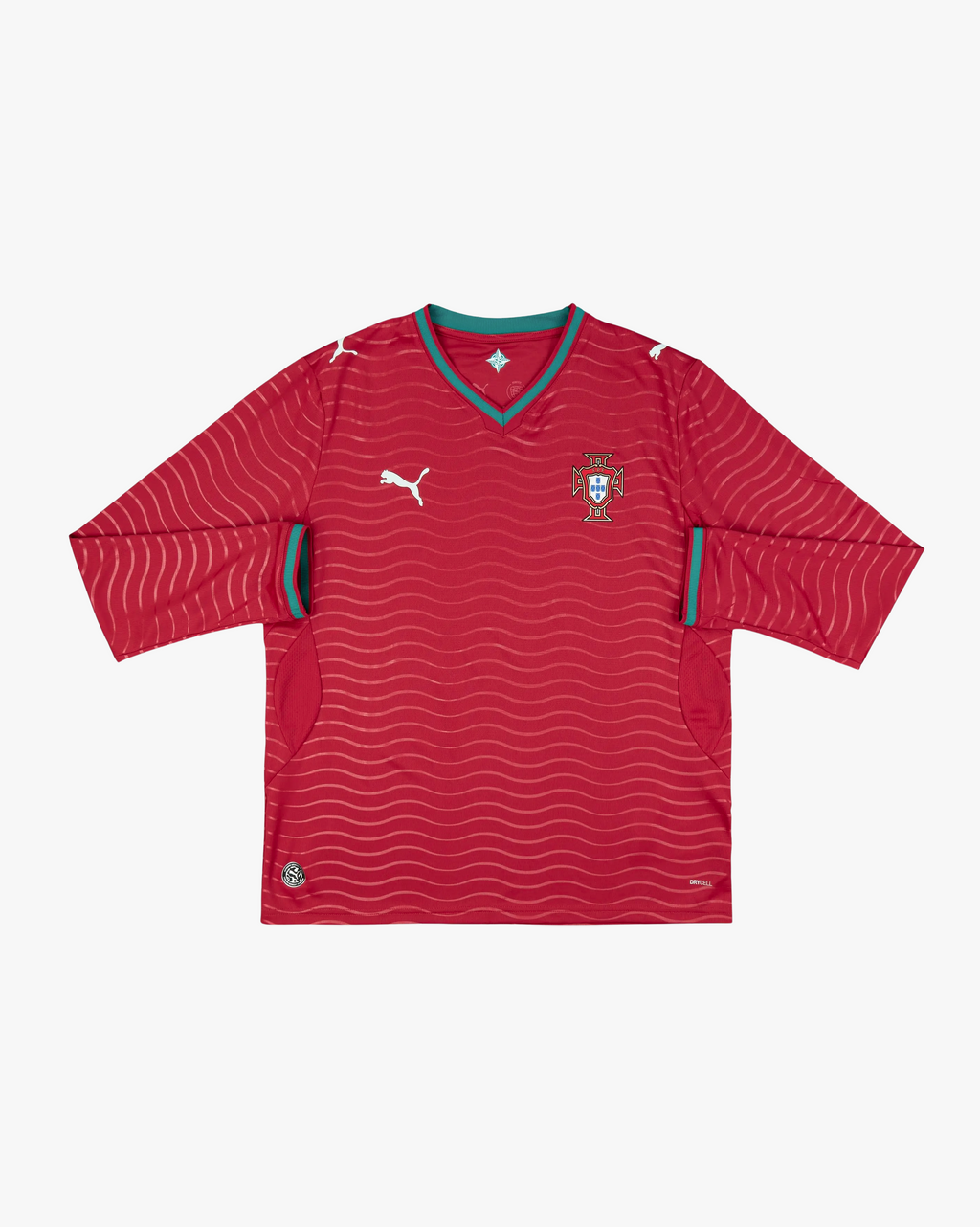Portugal 26 Authentic Jersey Long Sleeve (No Dorsal)