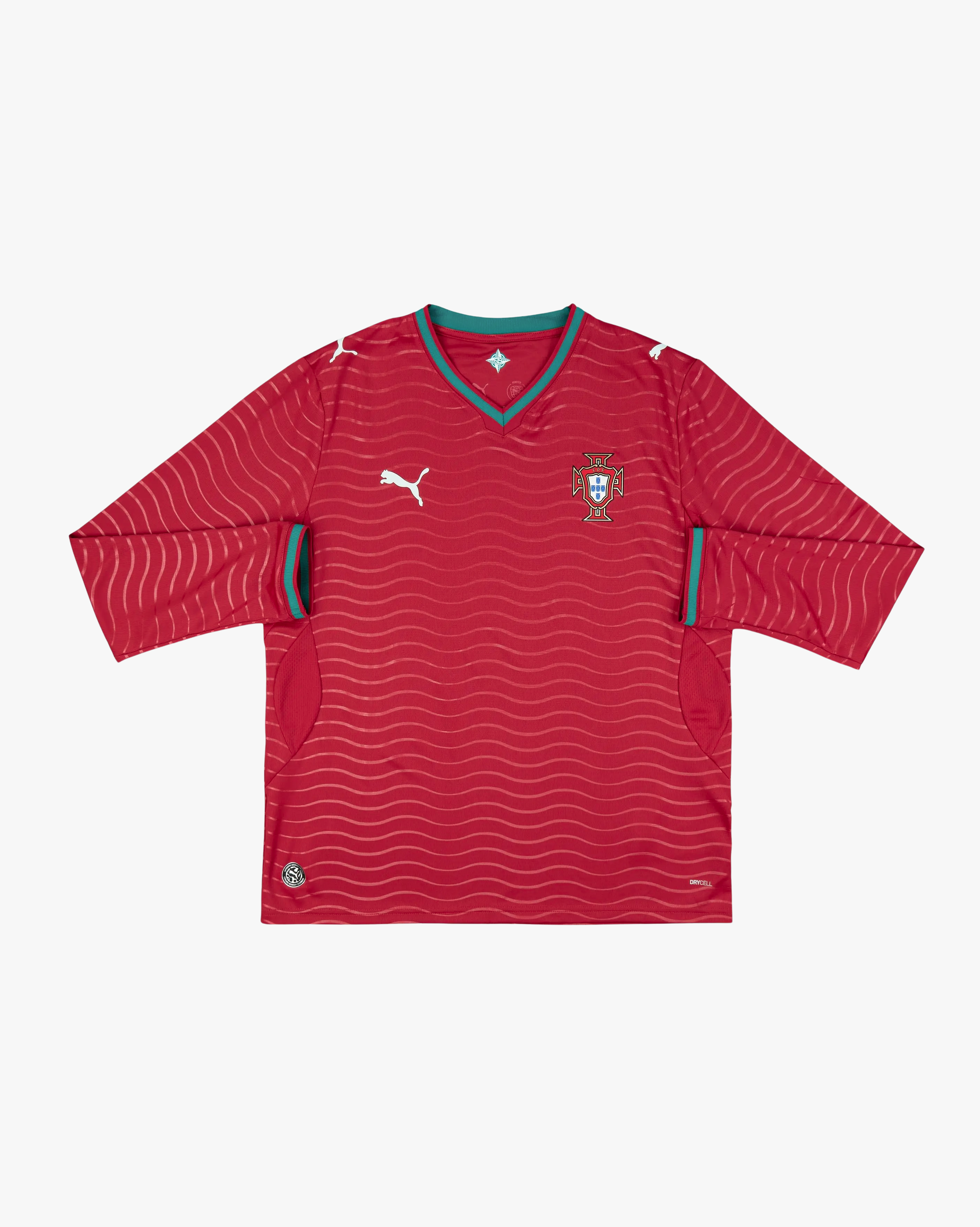 Portugal 26 Authentic Jersey Long Sleeve (No Dorsal)