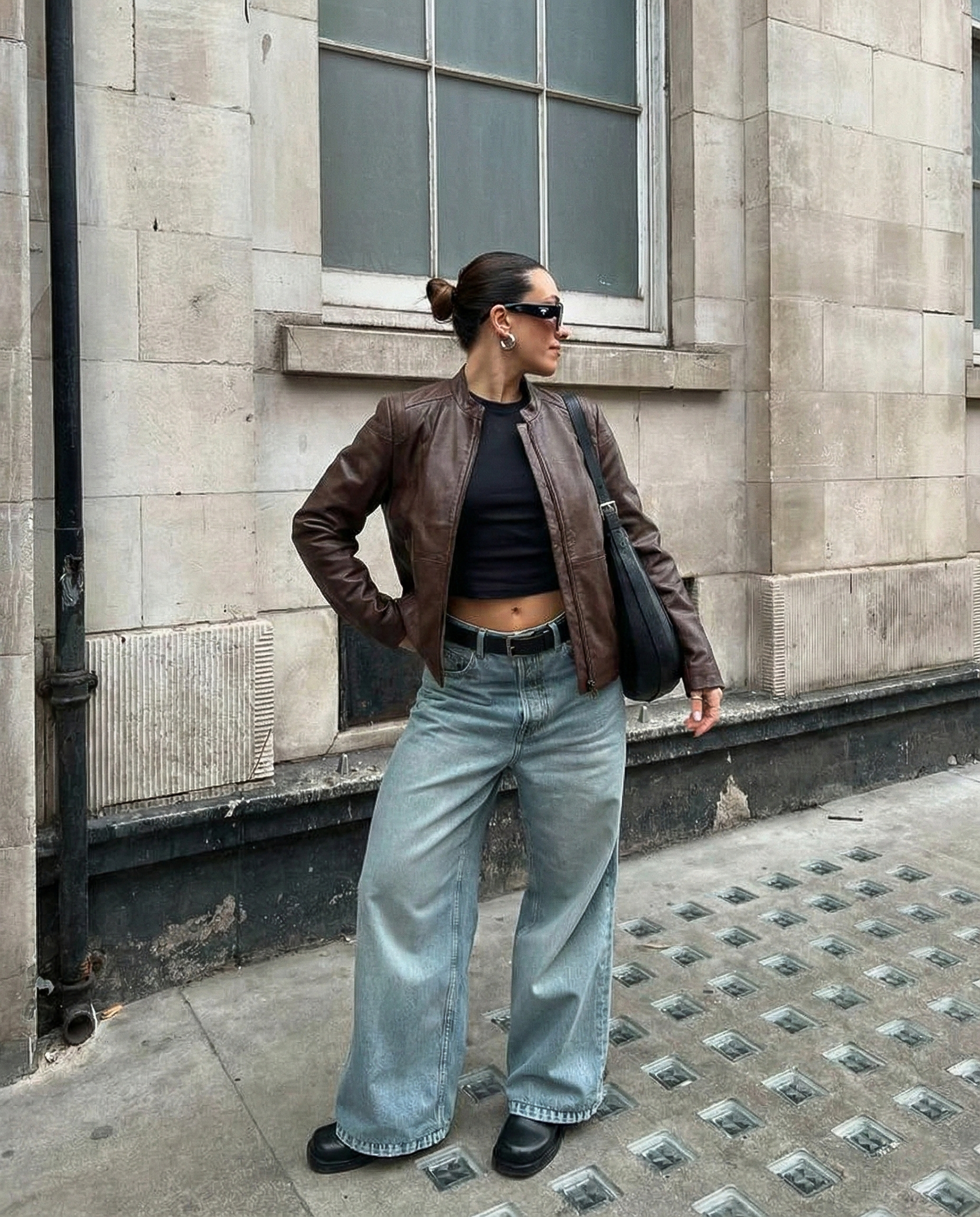 Icónica Chaqueta Cuero