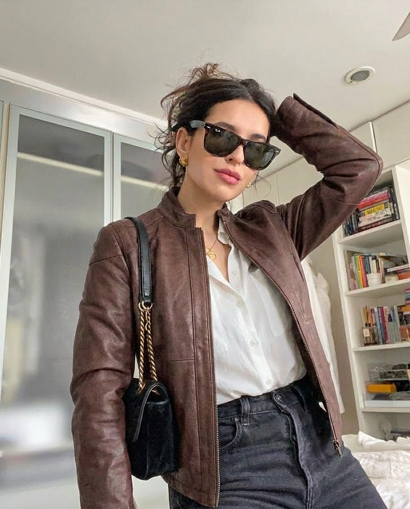 Icónica Chaqueta Cuero