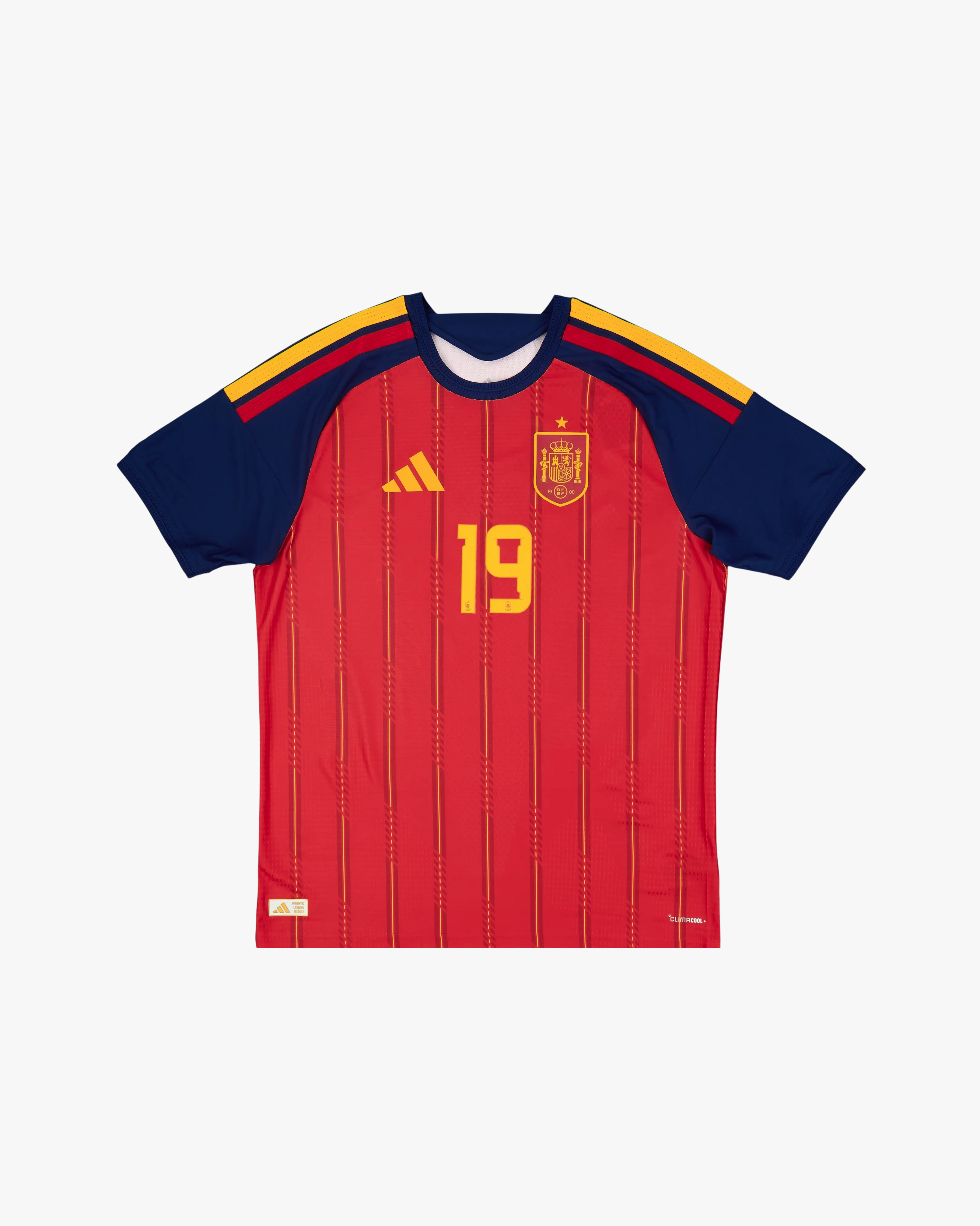 Spain 26 Home Authentic Jersey