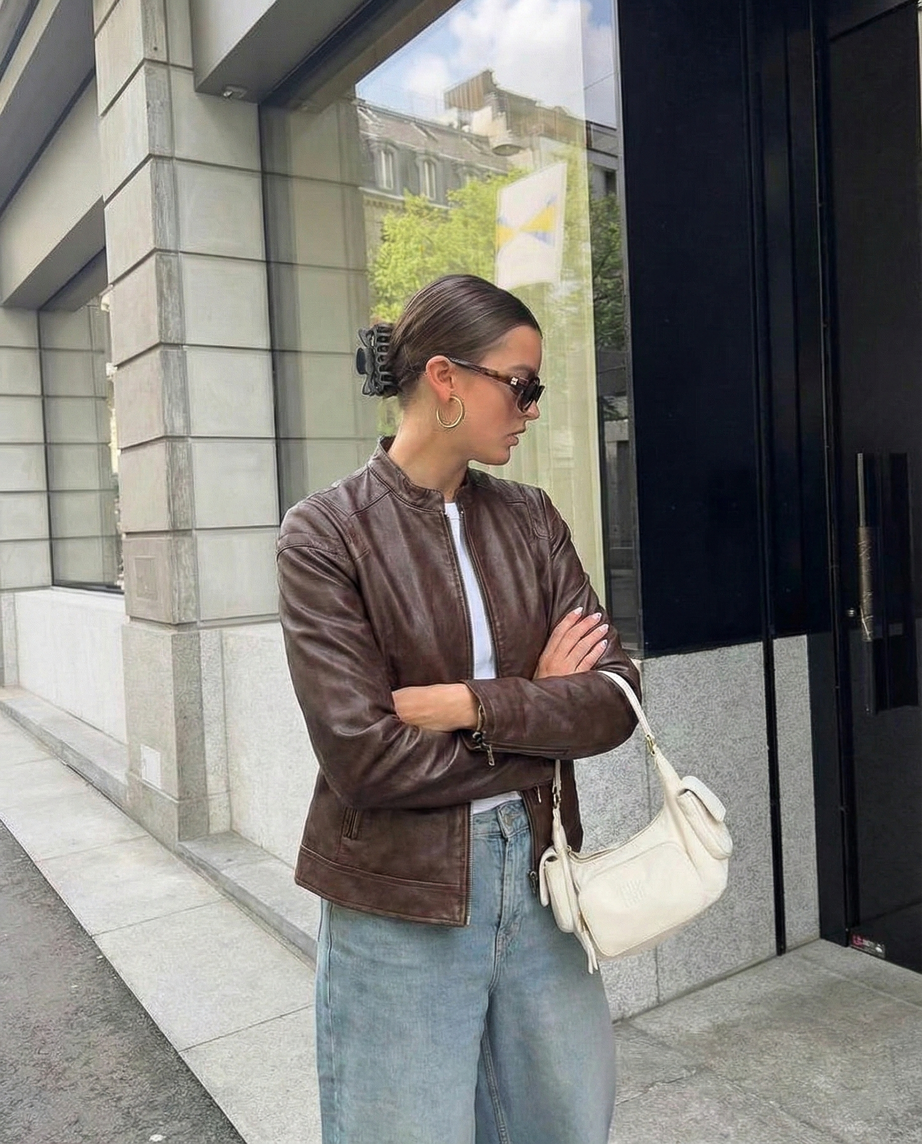 Icónica Chaqueta Cuero