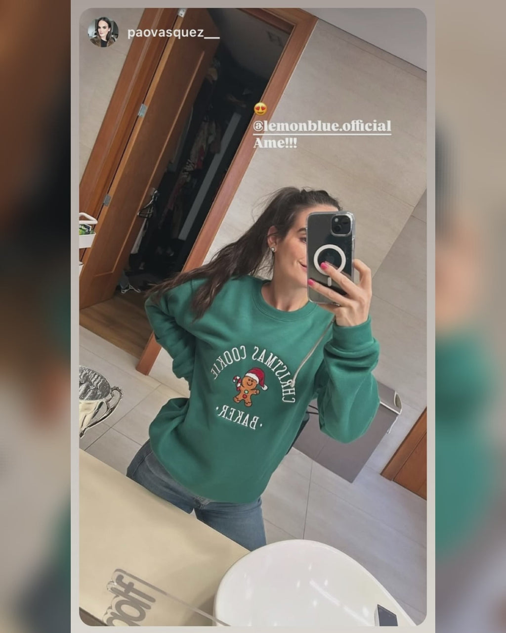 Cookie Sweatshirt (Bordado)