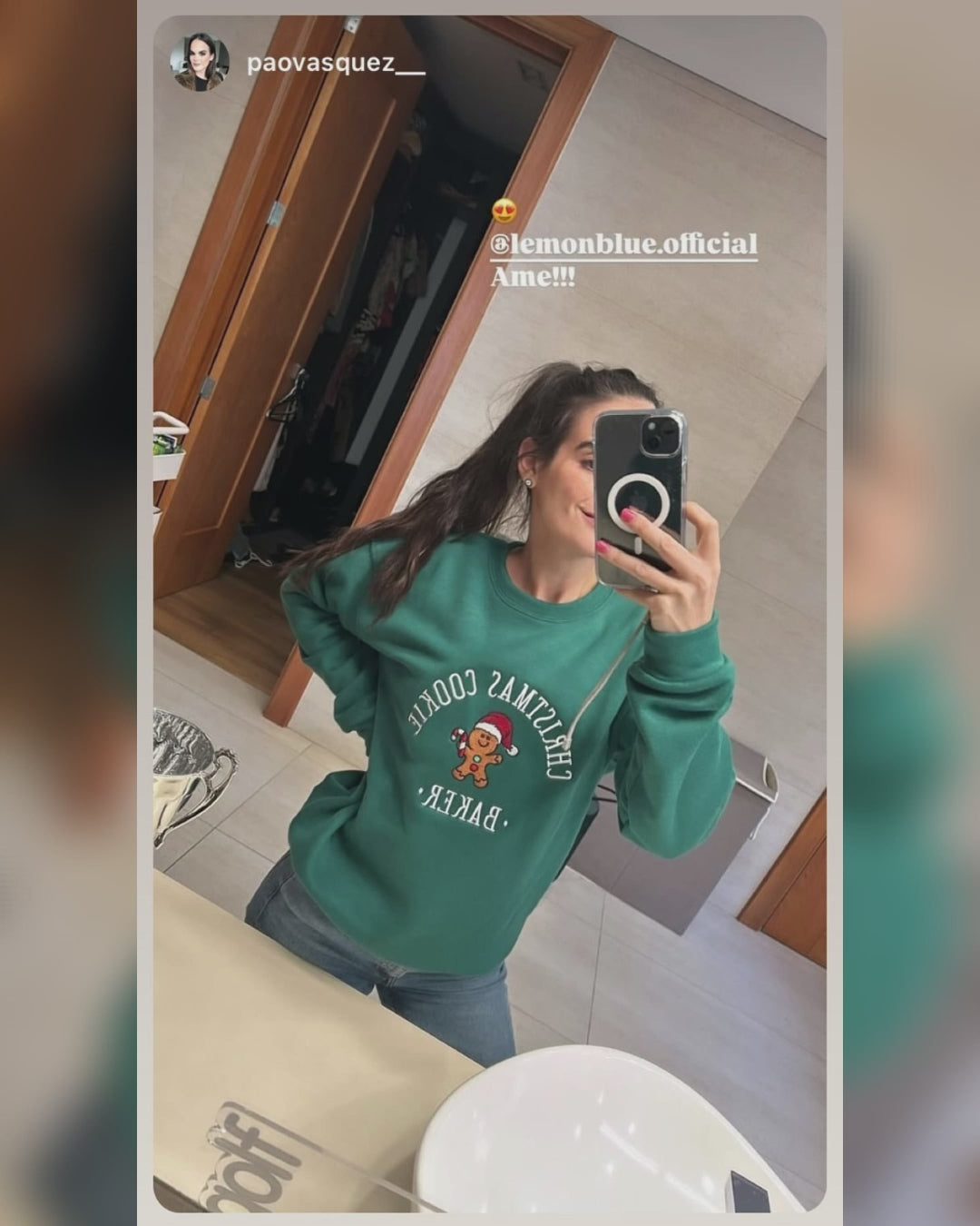 Cookie Sweatshirt (Bordado)