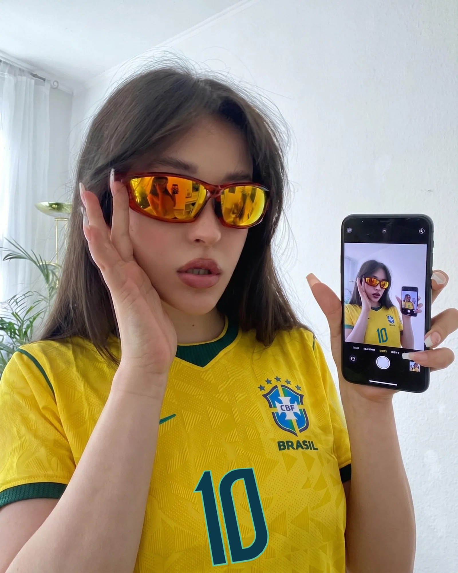 NEYMAR Brasil 26 Authentic Jersey