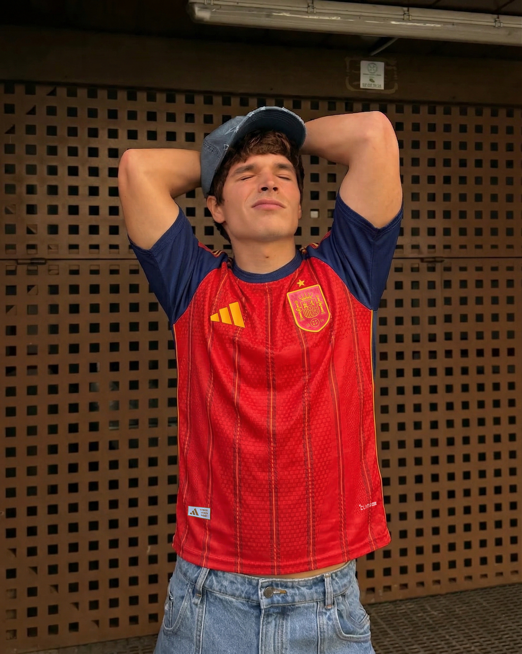 Spain 26 Home Authentic Jersey